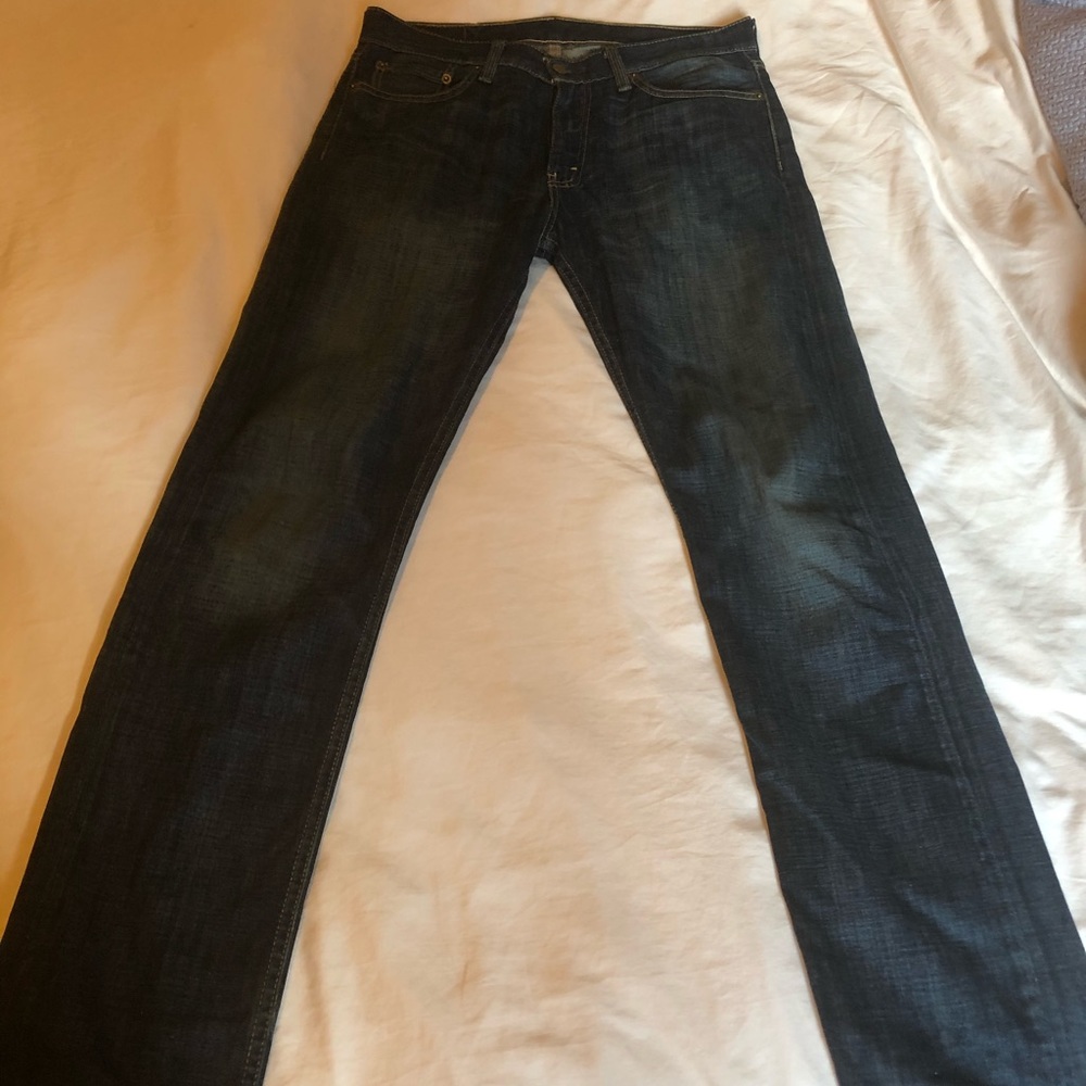 Levi’s 513 Jeans, size 32x34, dark blue color